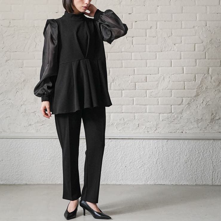 リボンタイ セットアップ レディース | mili an deni | 詳細画像18 