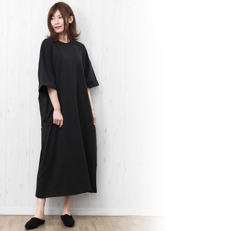 厚手綿100 ワンピース クルーネック 品番 Madw Mili An Deni ミリアンデニ のレディースファッション通販 Shoplist ショップリスト