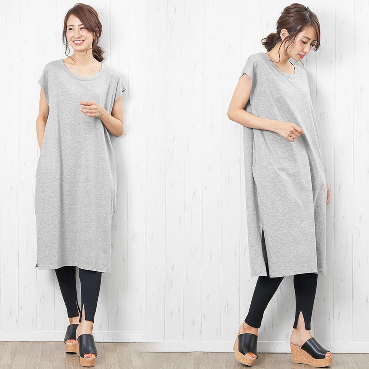 Tシャツ 綿100％ ノースリーブ | mili an deni | 詳細画像7 