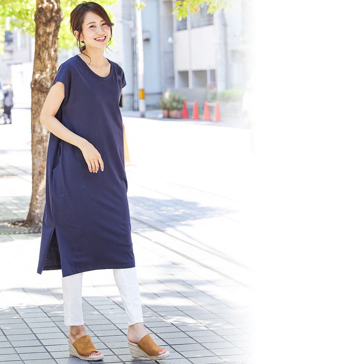 Tシャツ 綿100％ ノースリーブ | mili an deni | 詳細画像10 