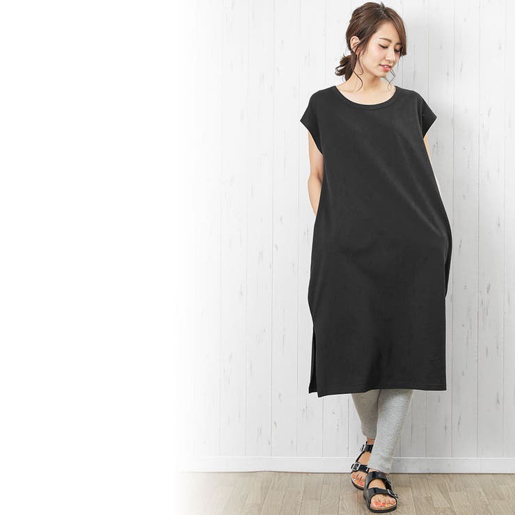 Tシャツ 綿100％ ノースリーブ | mili an deni | 詳細画像14 