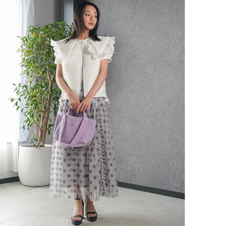 レディース ベスト ボンディングショットベスト | mili an deni | 詳細画像13 