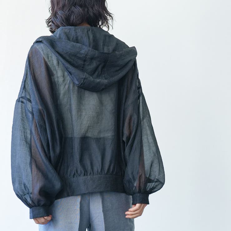 フード付きボリュームマウンテンパーカー マンパー パーカー | mili an deni | 詳細画像20 