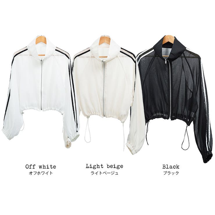 レディース アウター シャイニーラインシアーブルゾン | mili an deni | 詳細画像20 