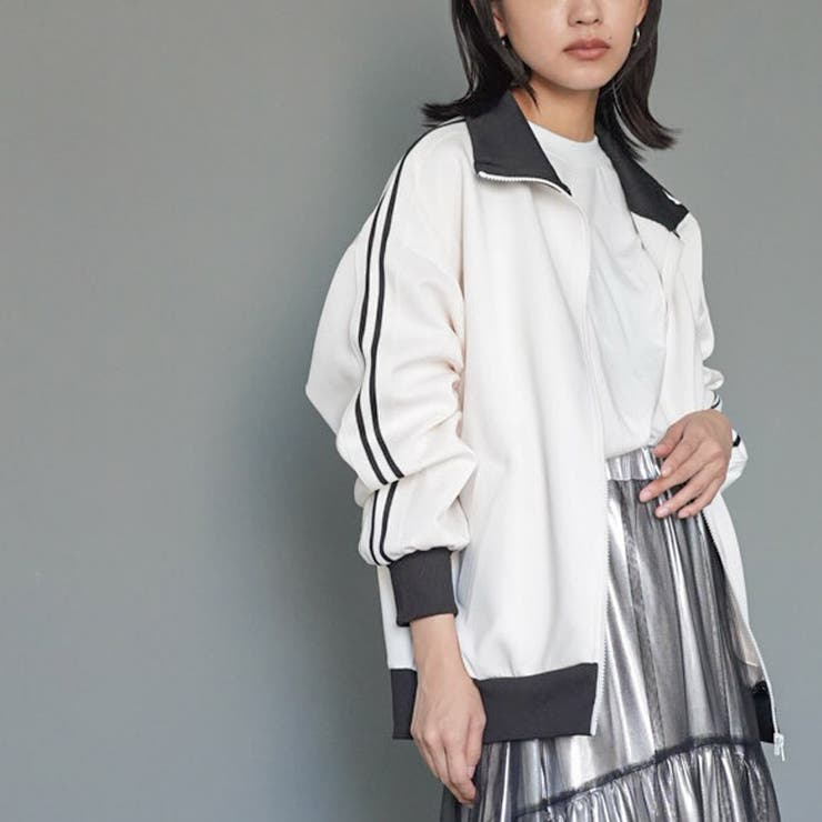 レディース ジャケット Wラインオーバートラックジャケット | mili an deni | 詳細画像7 