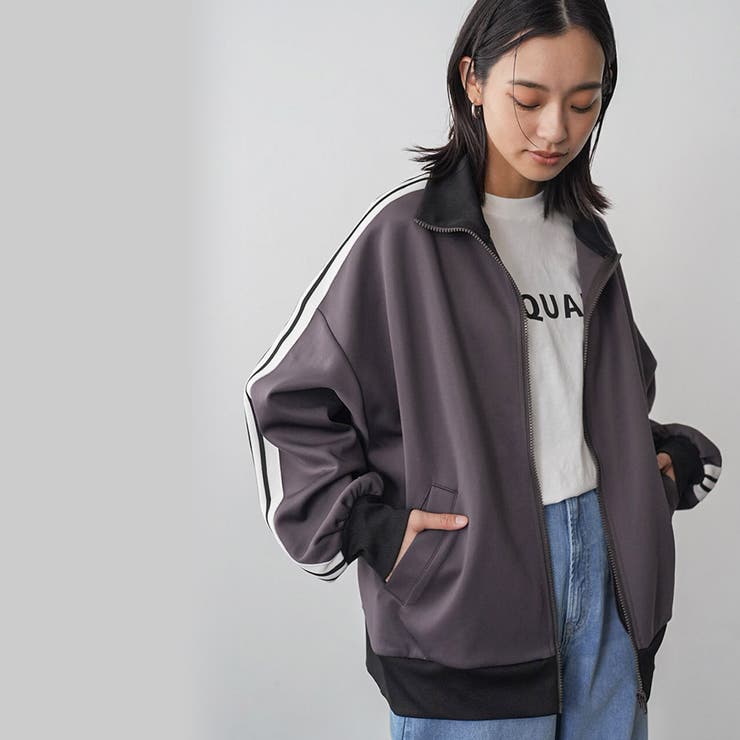 レディース ジャケット Wラインオーバートラックジャケット | mili an deni | 詳細画像11 