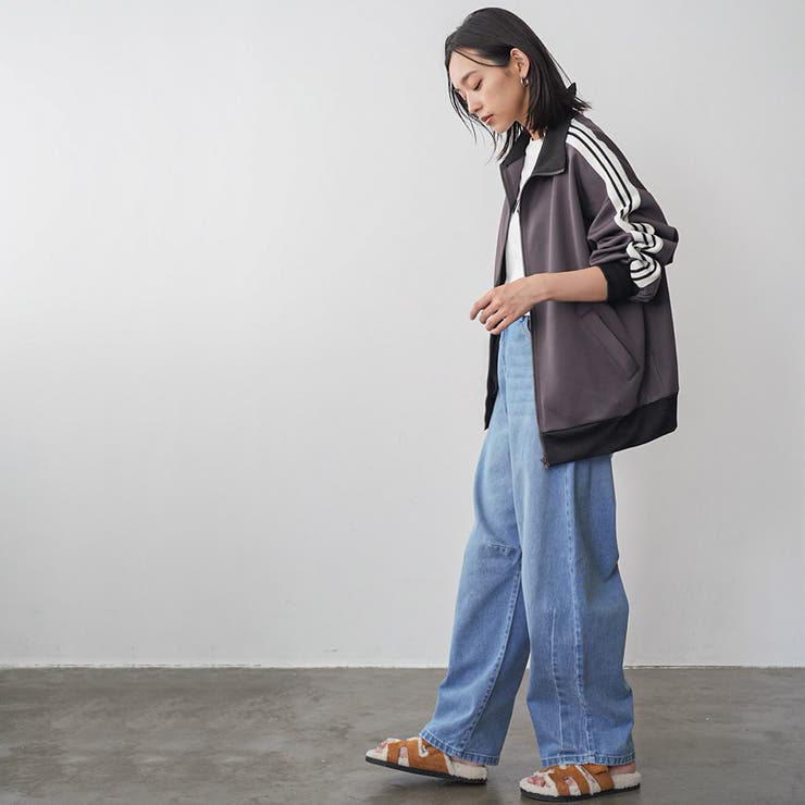 レディース ジャケット Wラインオーバートラックジャケット | mili an deni | 詳細画像12 