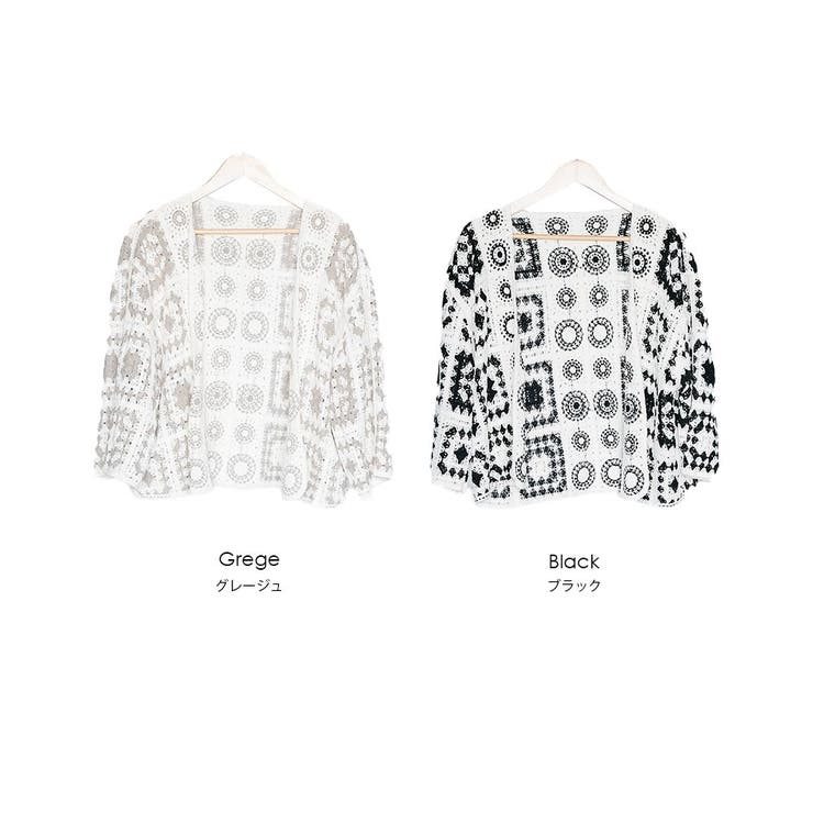 クロシェトッパーカーディガン トッパー カーディガン | mili an deni | 詳細画像16 