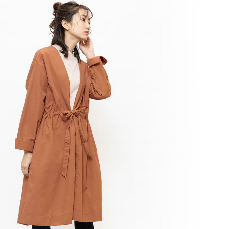 ドロストコート スプリングコート 撥水加工[品番：MADW0003802]｜mili