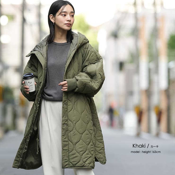 An MILLE ビジュー付きコート An MILLE アンミール オリジナルビジューロングコート