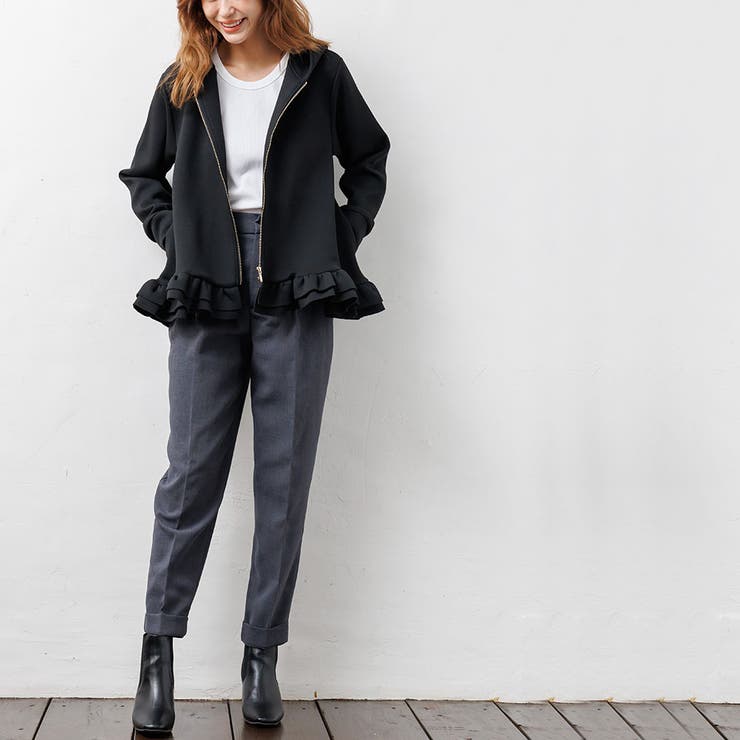 TOCCA 160【極美品】裾フリルパーカー TOCCA 160【極美品】裾フリルパーカー