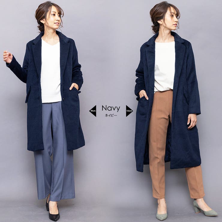 チェスターコート シャギー 長袖 品番 Madw Mili An Deni ミリアンデニ のレディース ファッション通販 Shoplist ショップリスト