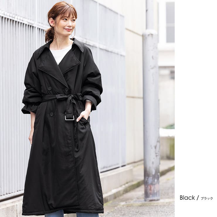 【モダンシルエット】MIUMIU 長袖 トレンチコート コットン Miumiu のトレンチコート