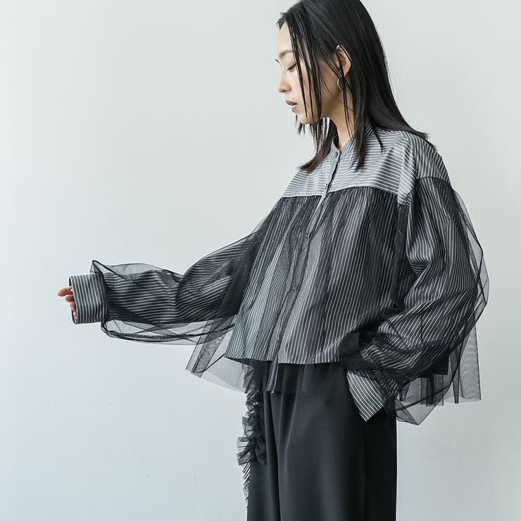 レディース ブラウス チュール | mili an deni | 詳細画像7 