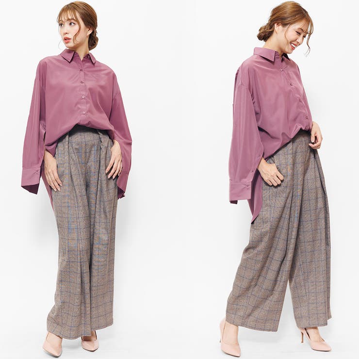 袖開きポンチョ風シャツ 長袖 黒 | mili an deni | 詳細画像10 