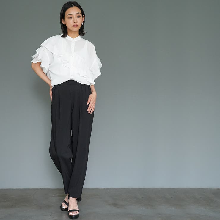 レディース ブラウス ダブルフリルブラウス | mili an deni | 詳細画像16 