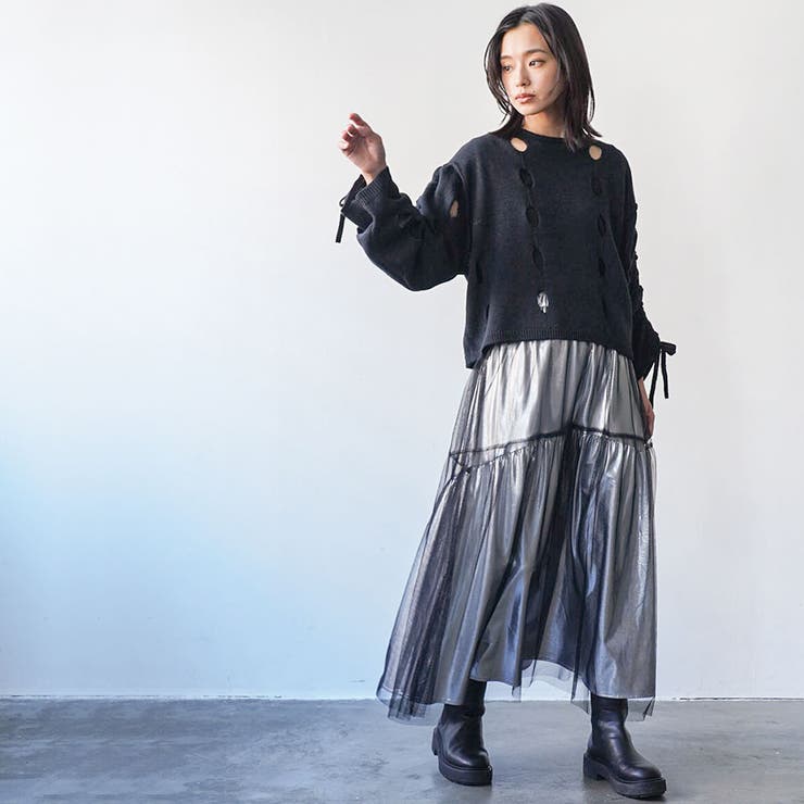 レディース セーター チーズニットプルオーバー | mili an deni | 詳細画像10 