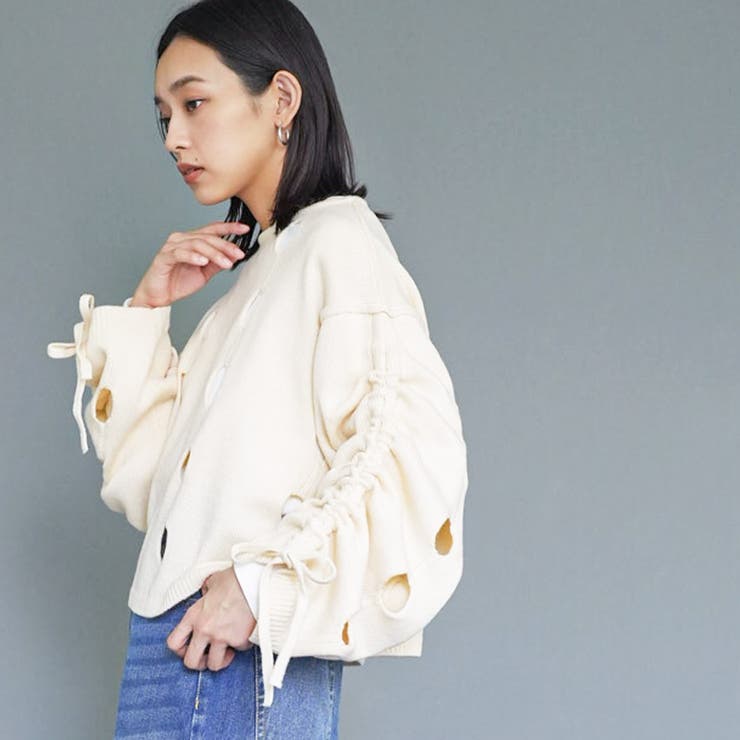 レディース セーター チーズニットプルオーバー | mili an deni | 詳細画像12 