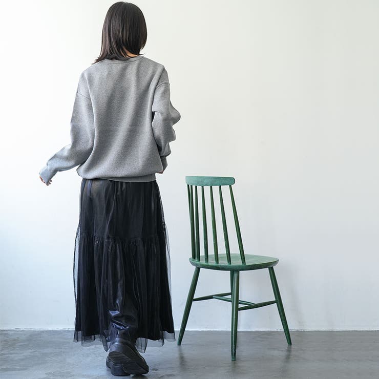 レディース セーター ジャガードロゴニットプルオーバー | mili an deni | 詳細画像13 