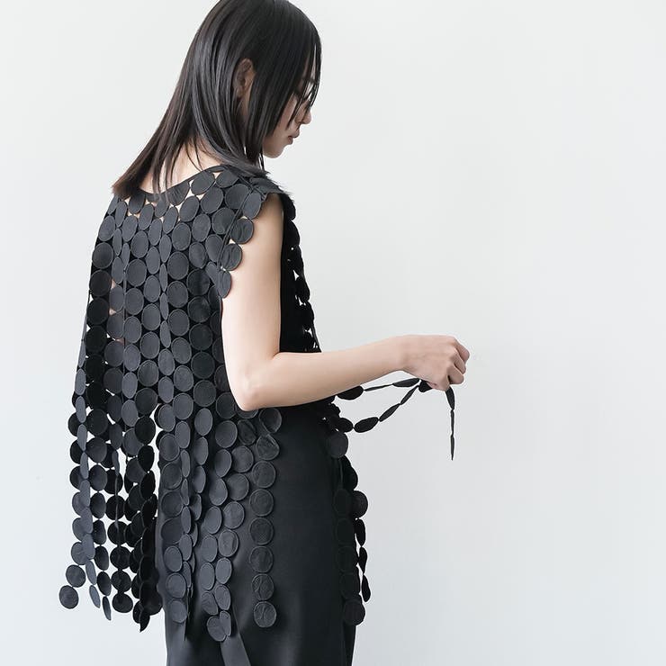 サークルレースベスト コットンレース 綿100% | mili an deni | 詳細画像14 