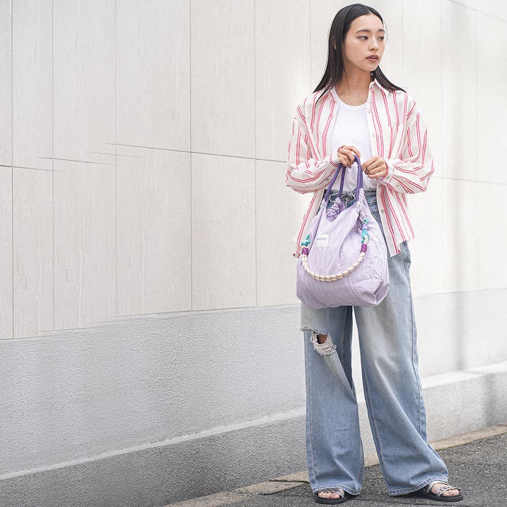 カラーストライプシャツ ブラウス コットン | mili an deni | 詳細画像15 