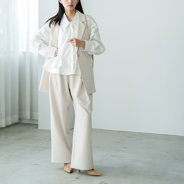 裾ティアードブラウス ブラウス レディース | mili an deni | 詳細画像9 