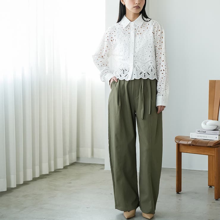 カットレースブラウス ブラウス レディース | mili an deni | 詳細画像11 