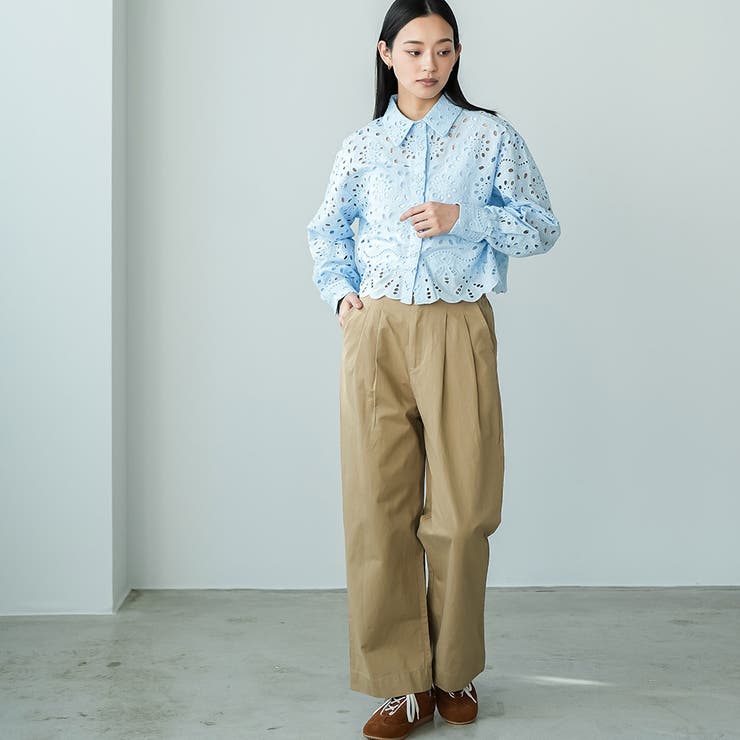 カットレースブラウス ブラウス レディース | mili an deni | 詳細画像18 