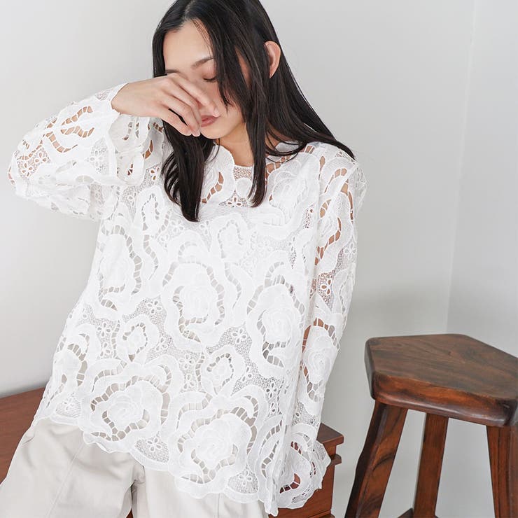 ブラウス レディース レース | mili an deni | 詳細画像6 