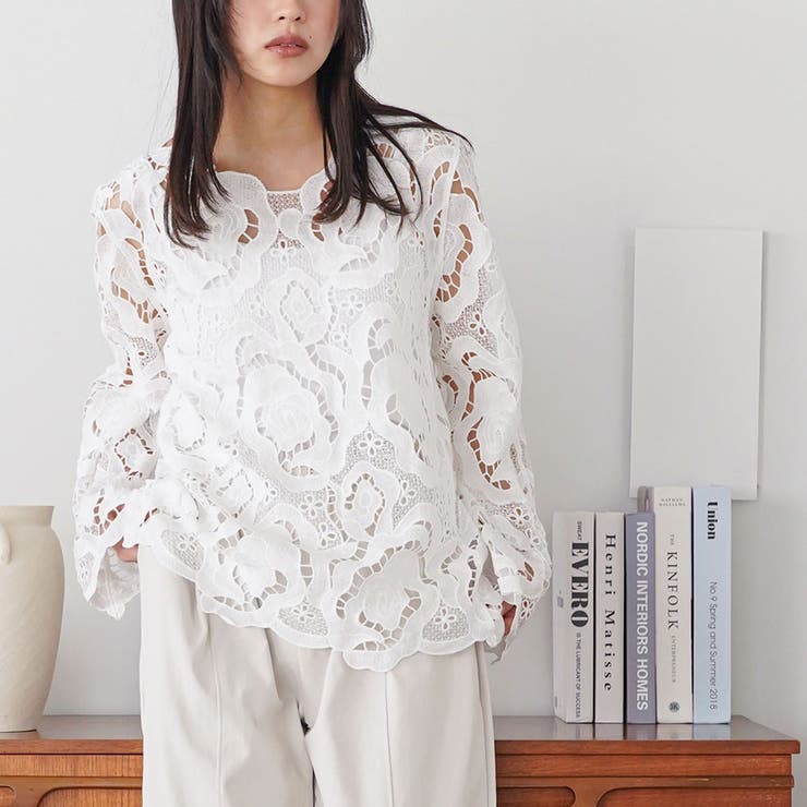 ブラウス レディース レース | mili an deni | 詳細画像8 