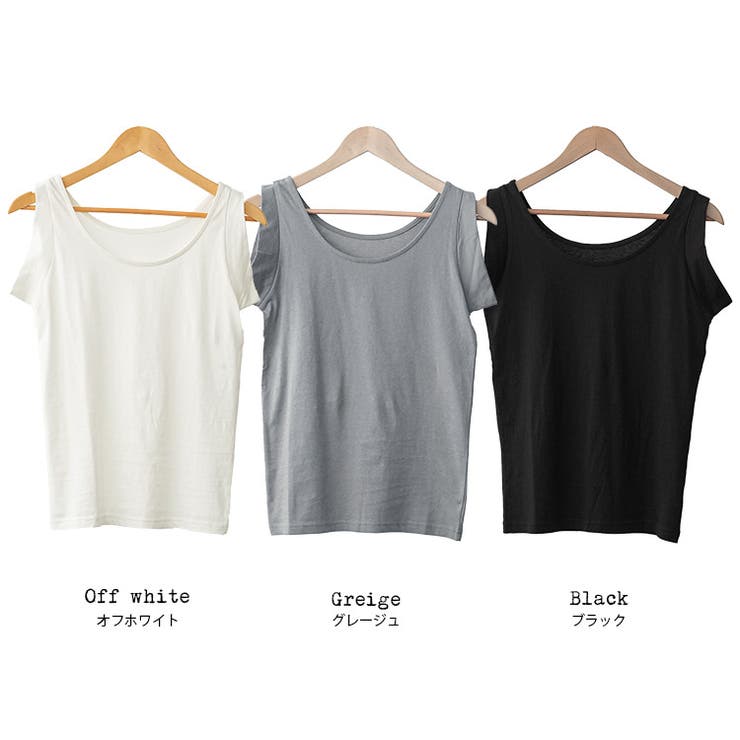 脇汗防止タンクトップ 脇汗 カバー | mili an deni | 詳細画像19 