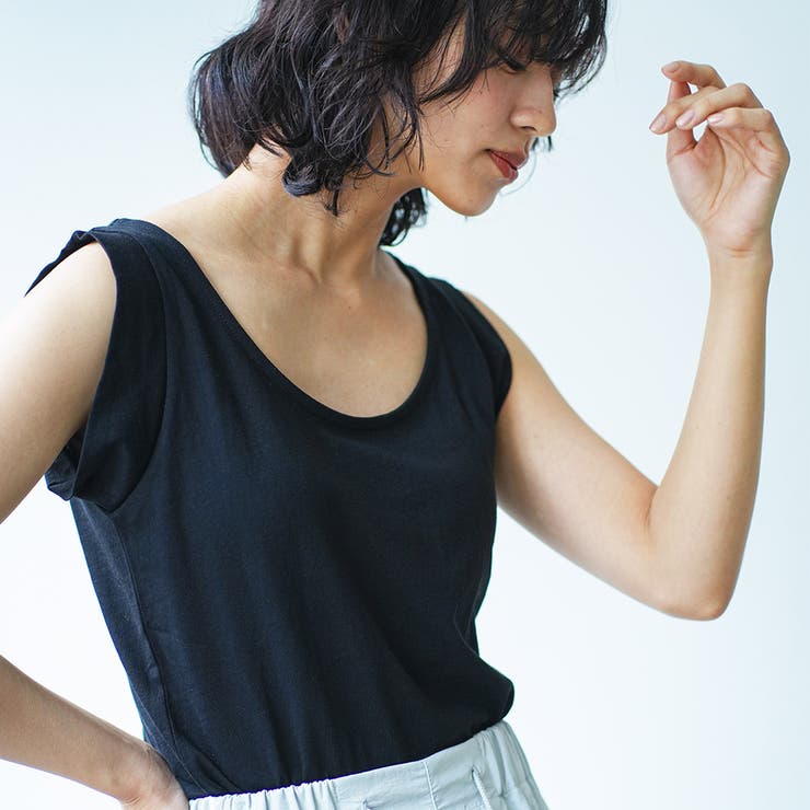 脇汗防止タンクトップ 脇汗 カバー | mili an deni | 詳細画像7 