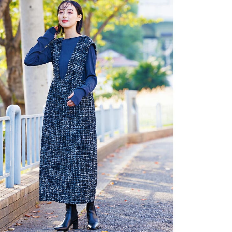 ツートーン指穴トップス ブラウス ストライプ | mili an deni | 詳細画像16 