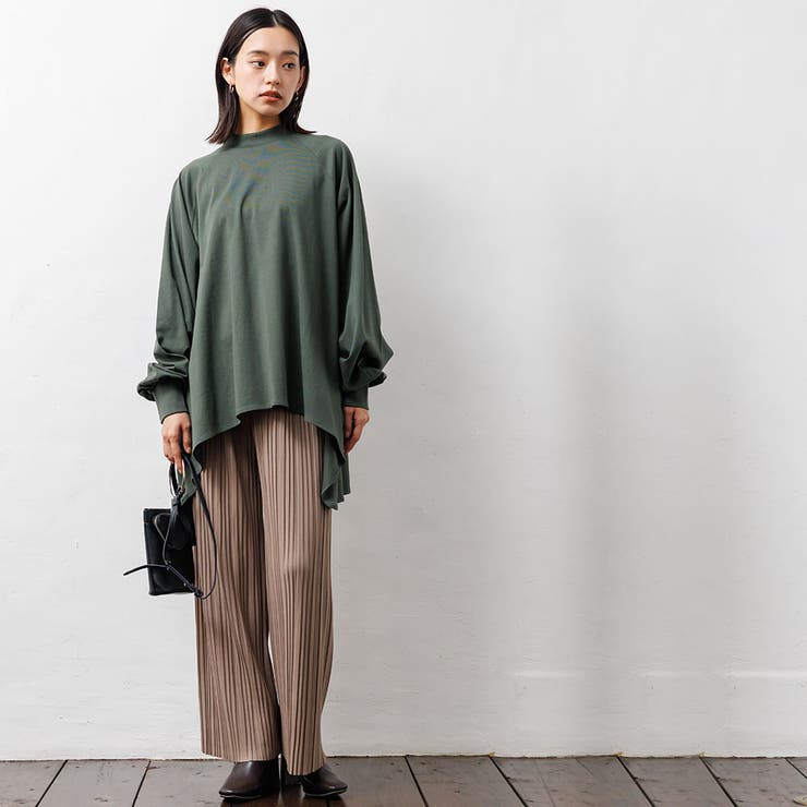 レディース トップス 袖ボリュームオーバーサイズロンT | mili an deni | 詳細画像13 