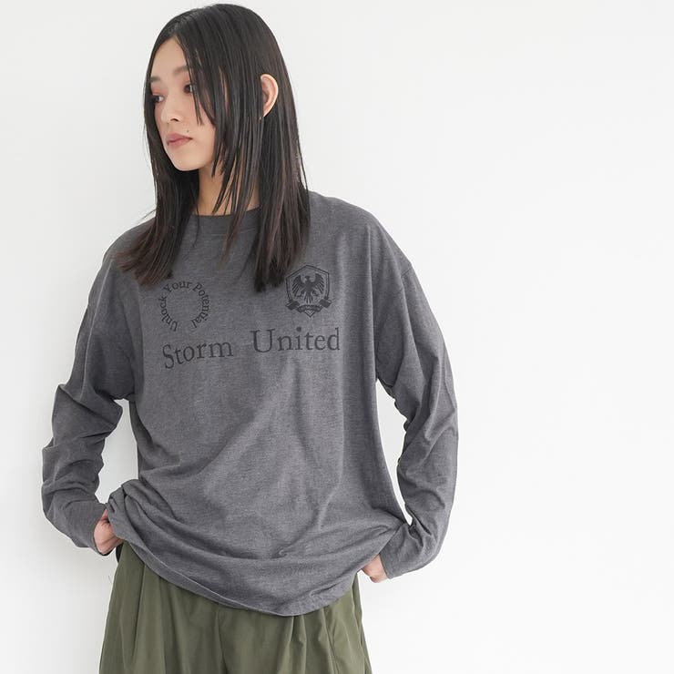 スポーティロゴロンT 前面プリント ユニフォーム風 | mili an deni | 詳細画像13 