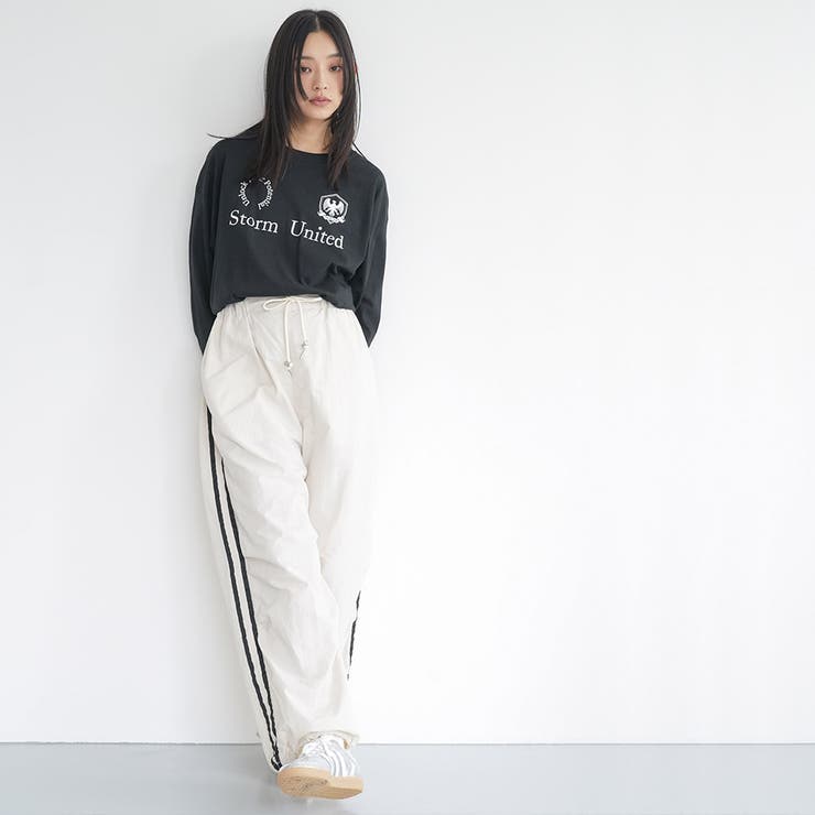 スポーティロゴロンT 前面プリント ユニフォーム風 | mili an deni | 詳細画像20 