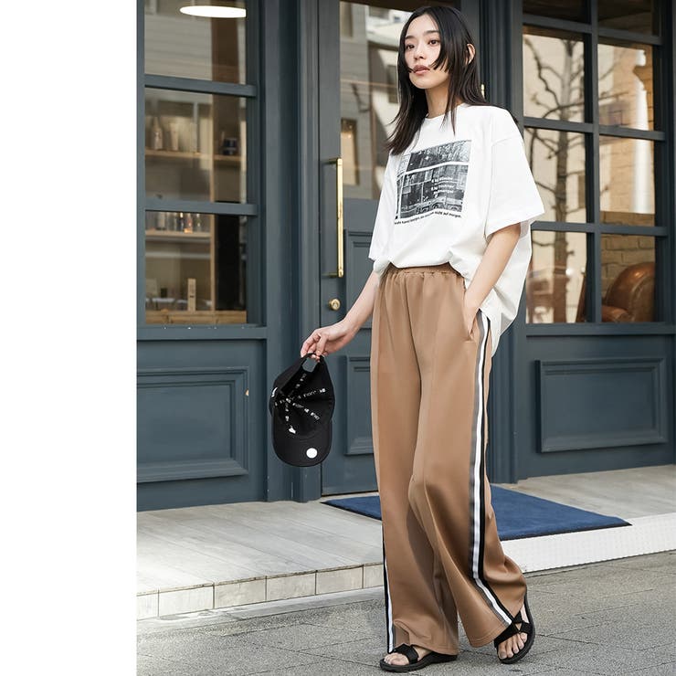 半袖シティスケープフォトプリントTシャツ プリント コットン | mili an deni | 詳細画像9 