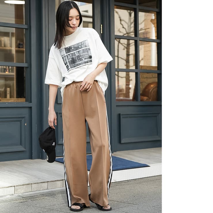 半袖シティスケープフォトプリントTシャツ プリント コットン | mili an deni | 詳細画像10 