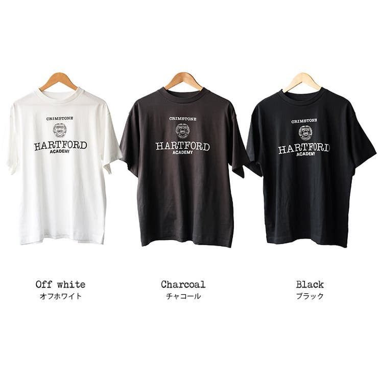 半袖カレッジプリントTシャツ プリント コットン | mili an deni | 詳細画像20 