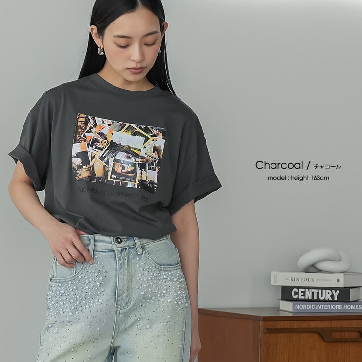 Tシャツ レディース 半袖 | mili an deni | 詳細画像10 