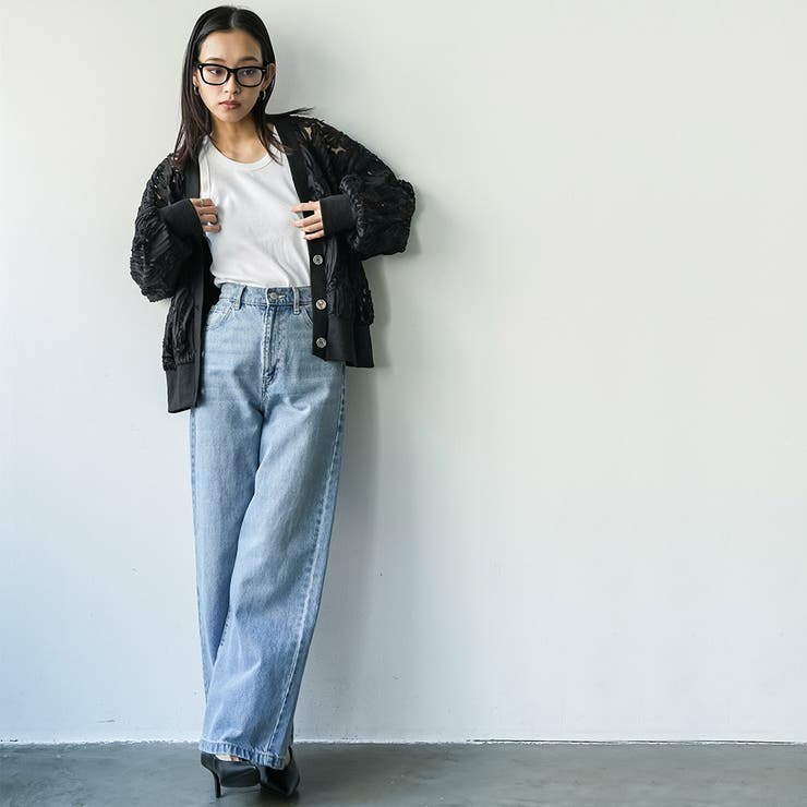 レディース カーデ コードレースカーディガン | mili an deni | 詳細画像15 