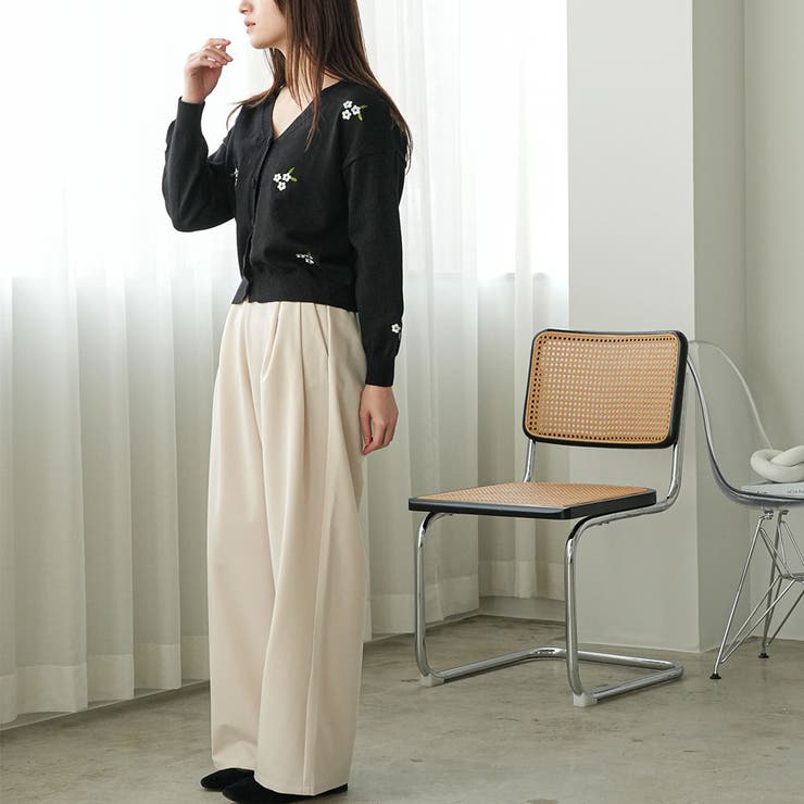 花柄刺繍カーディガン 花柄刺繍 カーディガン | mili an deni | 詳細画像14 