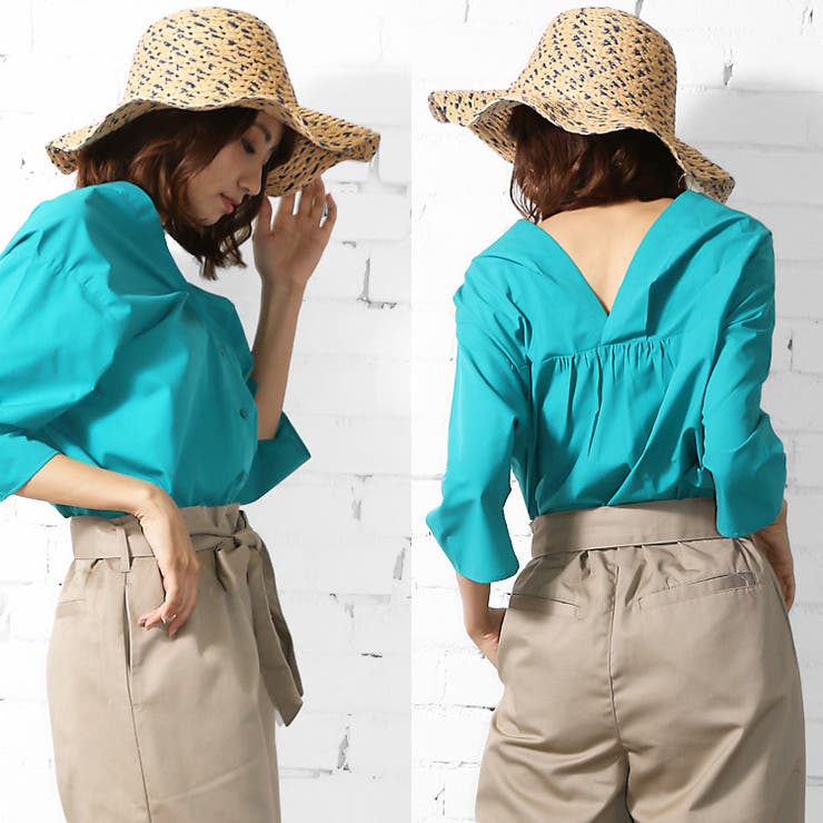 ストローハット つば広 帽子 雑貨 F レディース 夏 ミリアンデニ | mili an deni | 詳細画像8 