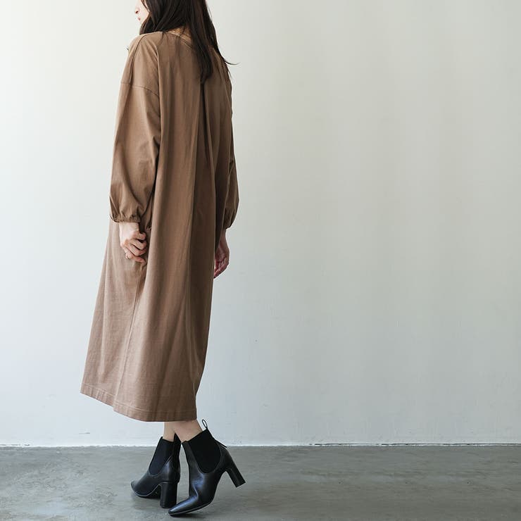 綿100% ワンピース ボリューム袖 | mili an deni | 詳細画像17 