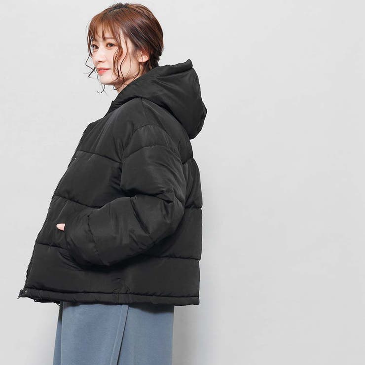 ボリュームフェイクダウンジャケット ジャンパー 長袖 | mili an deni | 詳細画像19 