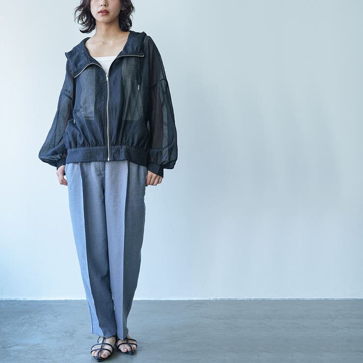 フード付きボリュームマウンテンパーカー マンパー パーカー | mili an deni | 詳細画像21 