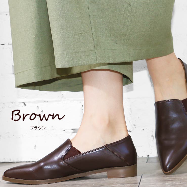 ブラウン | 春 春新作 バブーシュ | mili an deni