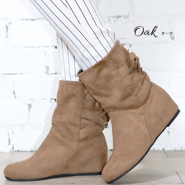 オークル | フェイク ムートン ブーツ | mili an deni