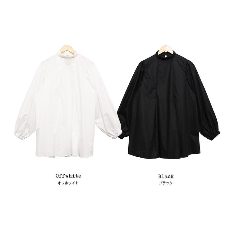 フロントツータックプルオーバー ブラウス 長袖 | mili an deni | 詳細画像18 