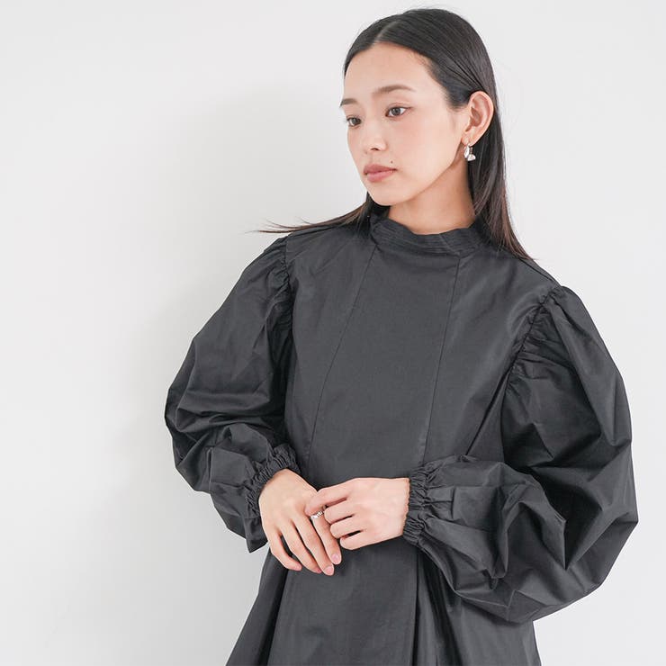 フロントツータックプルオーバー ブラウス 長袖 | mili an deni | 詳細画像13 